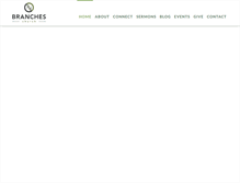 Tablet Screenshot of brancheschurch.org
